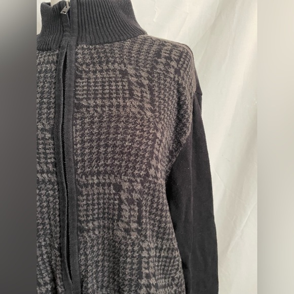 English Laundry houndstooth cardigan sz L - Picture 4 of 10